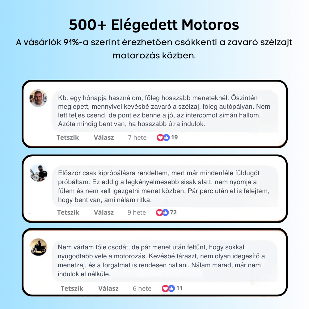 Motoros Füldugó - Moto Pro 2 - TrueSilenz Earplugs