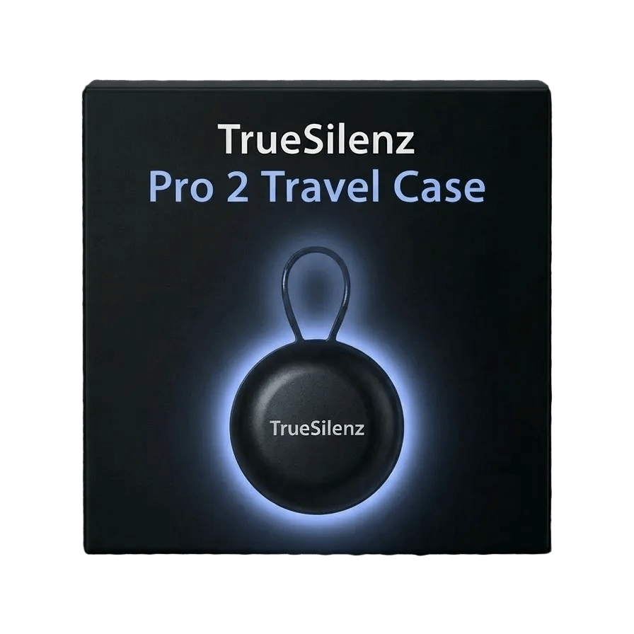 TrueSilenz Moto Pro 2 - Fekete Utazótok - TrueSilenz Earplugs