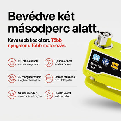Moto Pro Lock - bevedve ket masodperc alatt